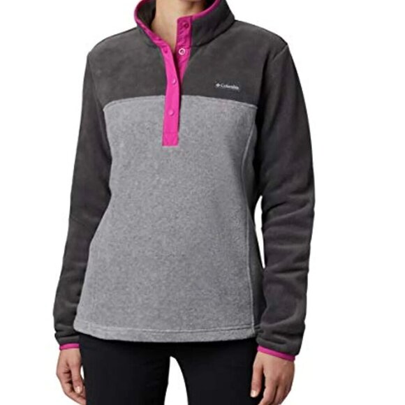 Columbia Plus Size Benton Spring 12 Snapback Pullover Fleece Size 1X - Picture 1 of 16